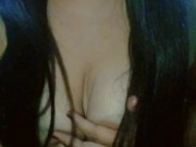 It warms me to touch my tits