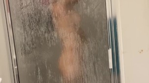 Playing around in the shower then in bed