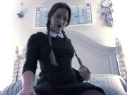 Dani Daniels . com - Halloween Wednesday Adams Masturbation 1/16