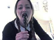 Dani Daniels . com - Halloween Wednesday Adams Masturbation 9/16