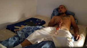 polish guy jerking off to orgasm