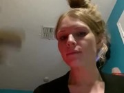Lick my dildo 