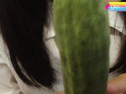 (4K) (VlogSex) Cucumbers Squirting On A Huge เธอบอกเอาแตงกวาไปผัด ที่ไหนได้เอาไปยัดหีแทน 8/16
