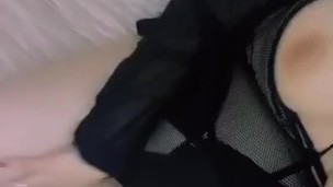 Rubbing on myself while u stroke that Niceee cock.