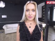 HerLimit - Angelika Grays Big Ass Ukrainian Babe Hardcore Anal And DP With Two Huge Cocks - LETSDOEIT 2/16