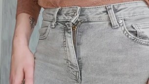 Pissing in panties 