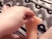 Teen brunette surprises you and plays with herself  4/16