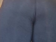 BIG BOOTY Brazilian Babe in See Through Leggings 8/16