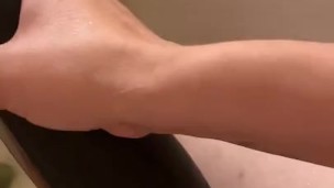 First test video jacking off with toy