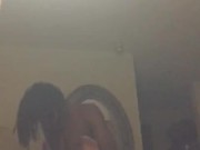 Having some fun with my fat booty neighbor 8/16