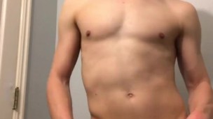 Twink strips post workout (compilation)