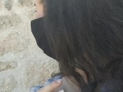 Amateur Flashing Tits on street 16/16