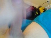 Sexy young solo blast, don't mind mess got horny cleaning 5/16