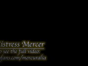 Mistress Mercer Bad Dragon Pegging for Latex Sissy by Mistress 16/16