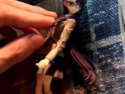 制服メガネっ娘フィギュアに大量顔射ぶっかけオナニー【ハートキャッチプリキュア月影ゆり（キュアムーンライト）】 - Screenshot 1 of 16 - HD