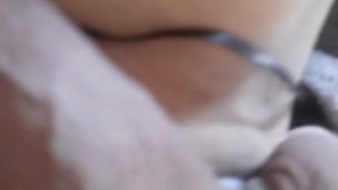 Wife's Dildo in my ass while wife is at work 