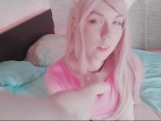 pet the catgirl and fed her with cum 4/16