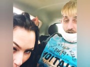 Hesitant Teen gets picked up from school. Sucks Daddys Big Dick 14/16