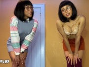 Aedon Flux Good Nerd Bad Nerd - Velma Dr. Fujita JOI Countdown 15/16