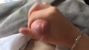 Young lad wanks big cock- more on free onlyfans account @freak_xxx_