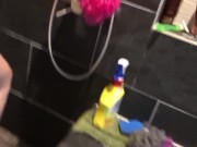 HOT GIRLFRIEND SHAKING HER PISS EVERYWHERE 16/16