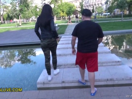 The World’s Most Unlikely Brothers Meet a Curvy Slut at the Metro!