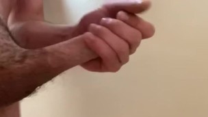 Stroking for daddy