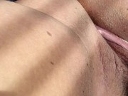 So horny Puerto Rican thick Milf touches and fucks her pussy  6/16