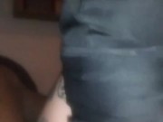 Hooded Bbw Wife Sucks Random Stranger Bbc First One She Wont know till Next Scene 11/16