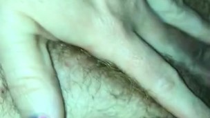 Playing With My Hairy Pussy While The Workmen Are Outside My Window