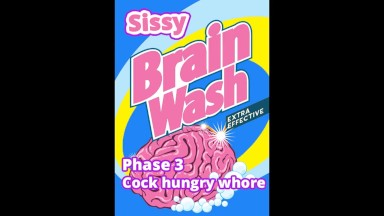 Sissy MESMERIZE MIND washer Phase 3 Cock Hungry Whore LOOP IT AND EDGE TO GAY PORN