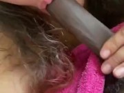 Sexy ass Puerto Rican milf just have to have some dick in her mouth  9/16