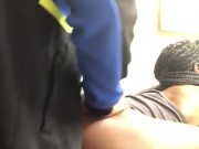 Big Black Dick Tearing Her Ass Up on the Sink 9/16