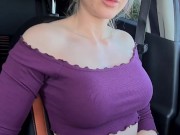 Porn recording bloopers, carsex by blonde bimbo 1/16