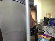 Humping and lotion on my 2013 spandex leggings
