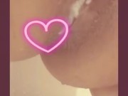 So good my first cum today♡