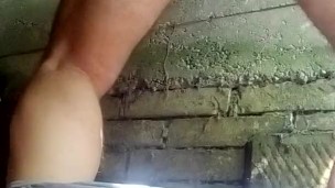 In the masturbation tunnel waiting for a cock