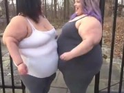 Ssbbw’s walking  1/16