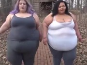 Ssbbw’s walking  15/16