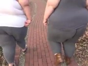 Ssbbw’s walking  2/16