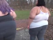Ssbbw’s walking  6/16