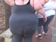 Ssbbw’s walking  7/16