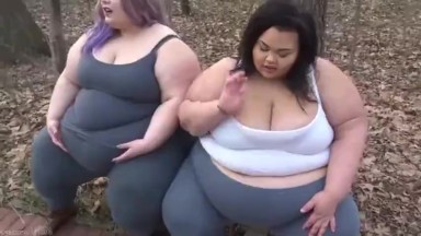 Ssbbw’s walking