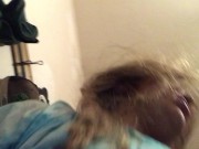 Cheating native teen takes dick doggy style and cums while bf is getting beer 16/16