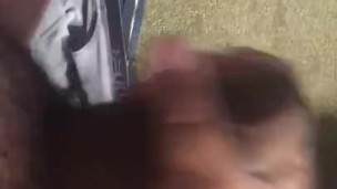 Post travel cumshot