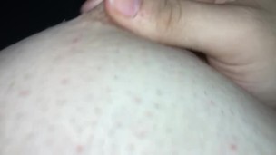 Big Tiddy Goth Plays With Her Tits