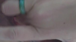 Extreme close-up pussy squirting orgasm 