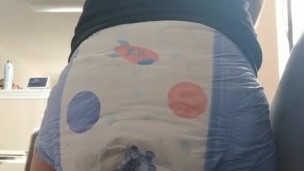 Trans Boy Dayvee Fills Diaper on Your Couch