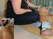 Amateur Femdon Handjob.POV.Tickling Torture.Bound Cock and Balls.Ruined Orgasm.Post Orgasm Torture