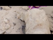 I've found this hot milf nude on a beach and i fucked her till i cum in her mouth 1/16